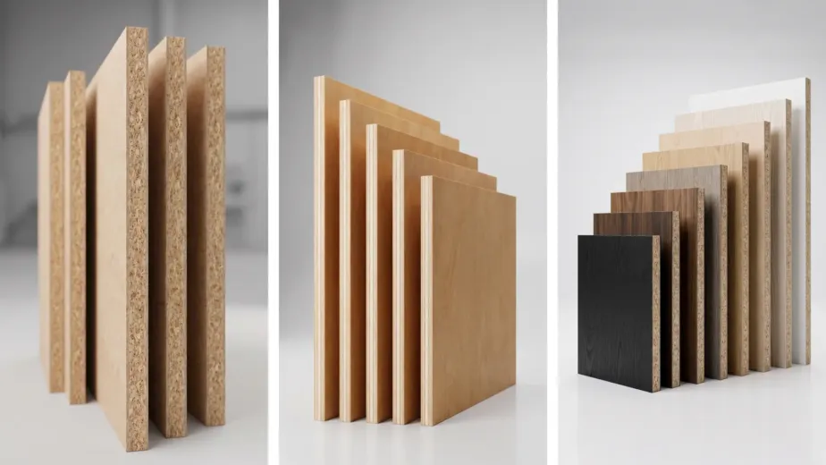 MDF vs Plywood vs Melamine_ Which Board Is Best for Cut-to-Size Cabinetry